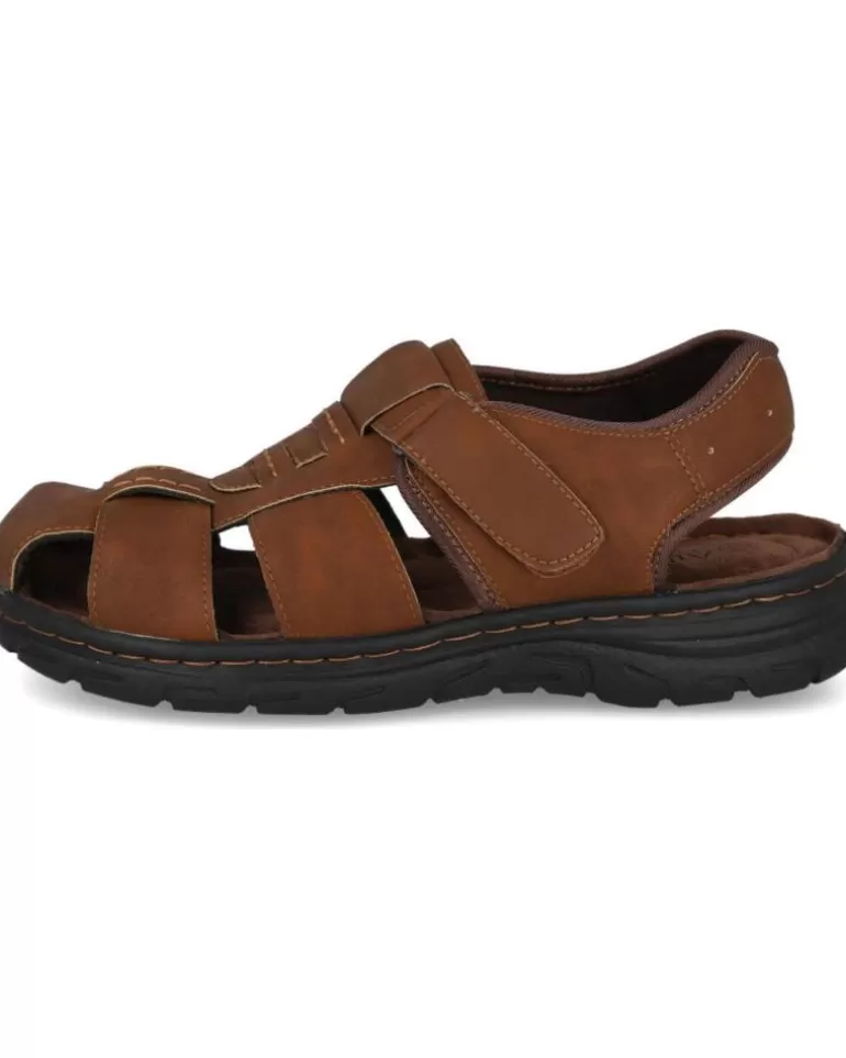 L&R SHOES Sandalias L&R Shoes De Hombre Lr Shoes 2261-11 Sandalias Hombre Camel Sale