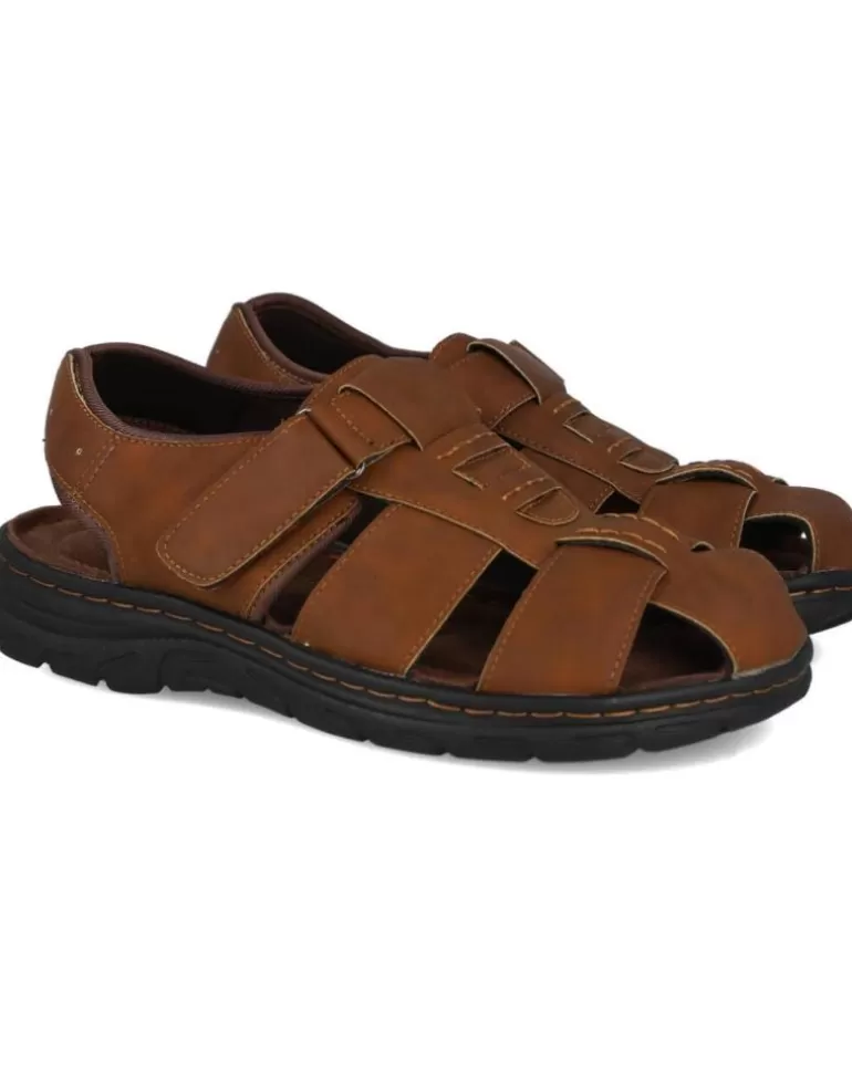 L&R SHOES Sandalias L&R Shoes De Hombre Lr Shoes 2261-11 Sandalias Hombre Camel Sale