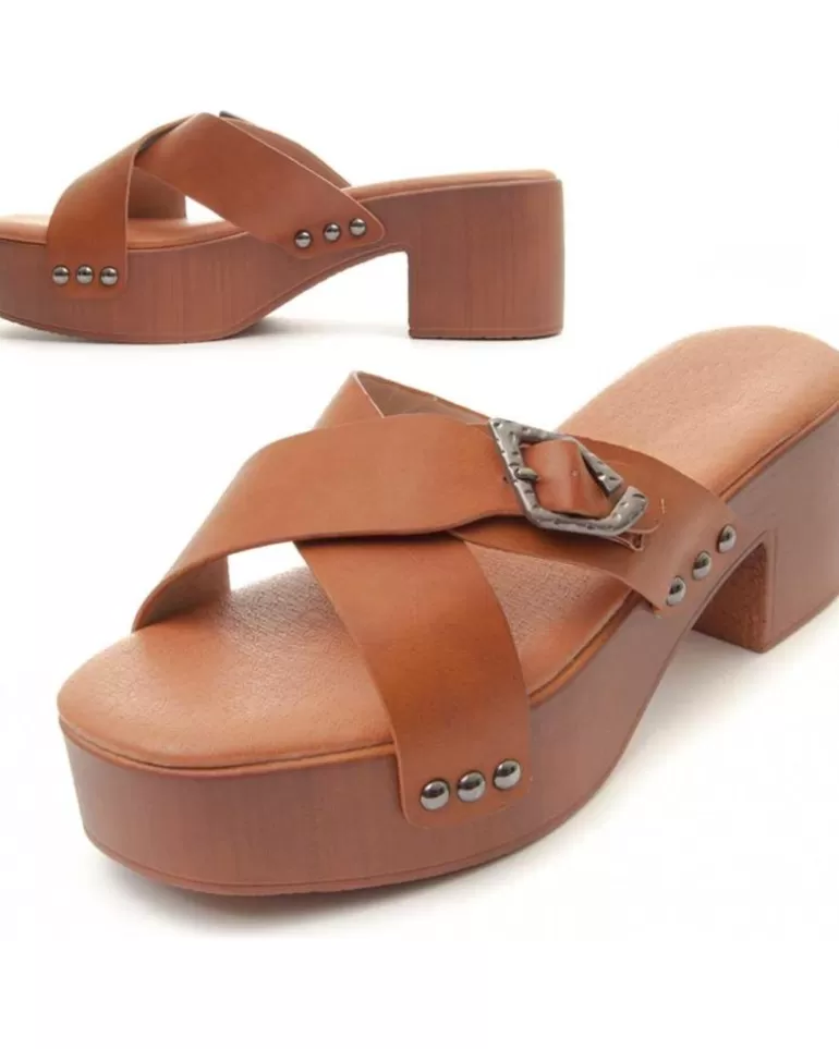 MONTEVITA Sandalias De Mujer Clogsand2 Brown Flash Sale