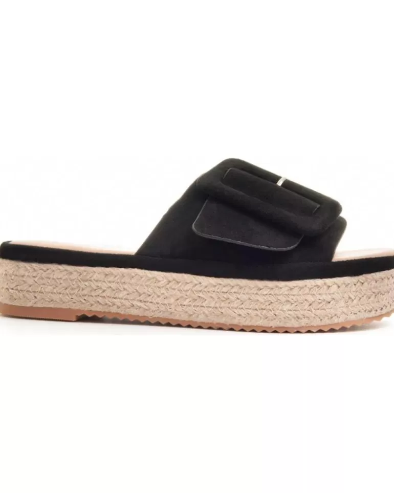 MONTEVITA Sandalias De Mujer Paland Black Cheap