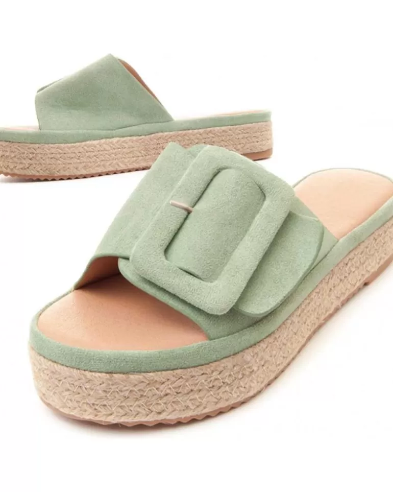 MONTEVITA Sandalias De Mujer Paland Green Hot