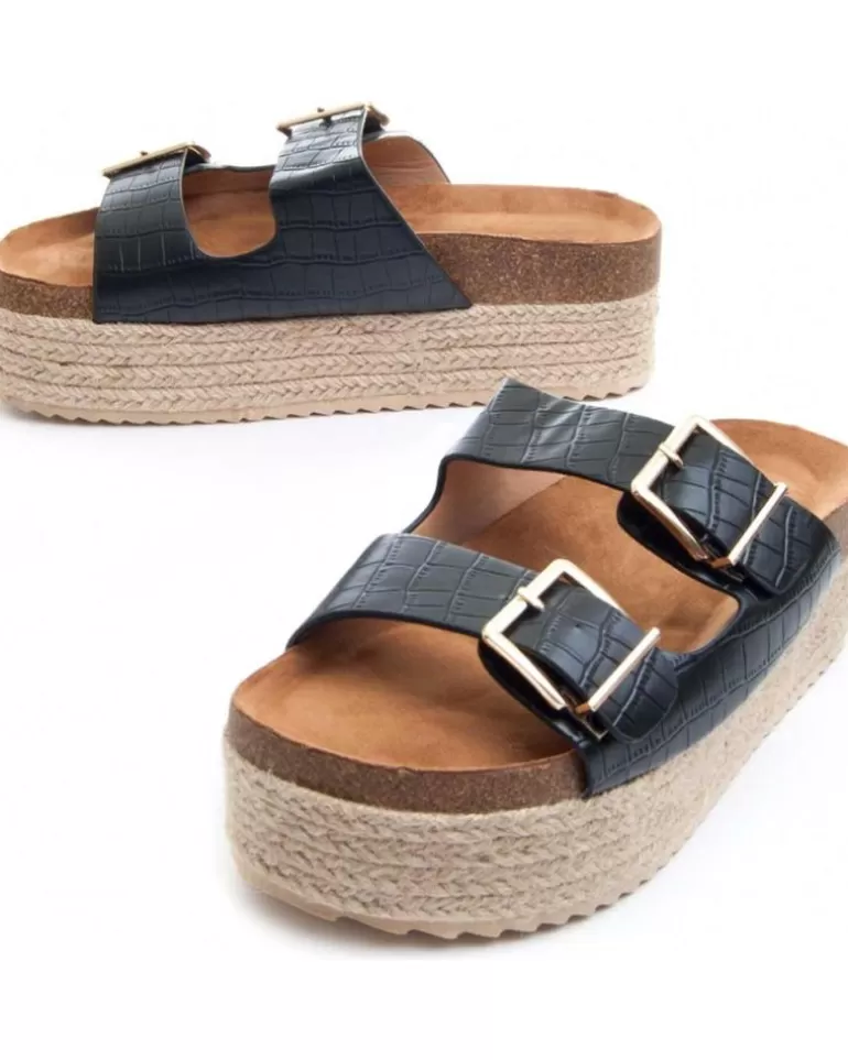 MONTEVITA Sandalias De Mujer Sabba Black Best