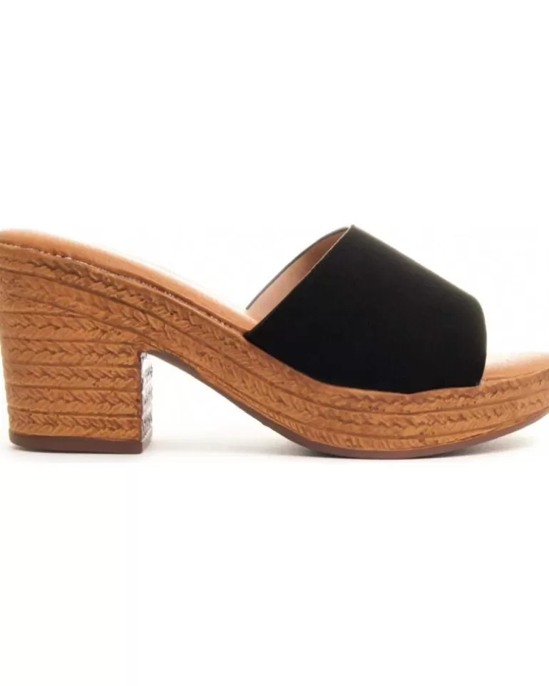 MONTEVITA Sandalias De Mujer Santal2 Black Best Sale