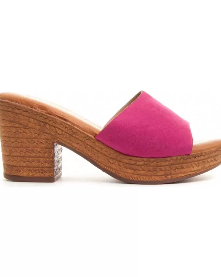 MONTEVITA Sandalias De Mujer Santal2 Fuxia Best