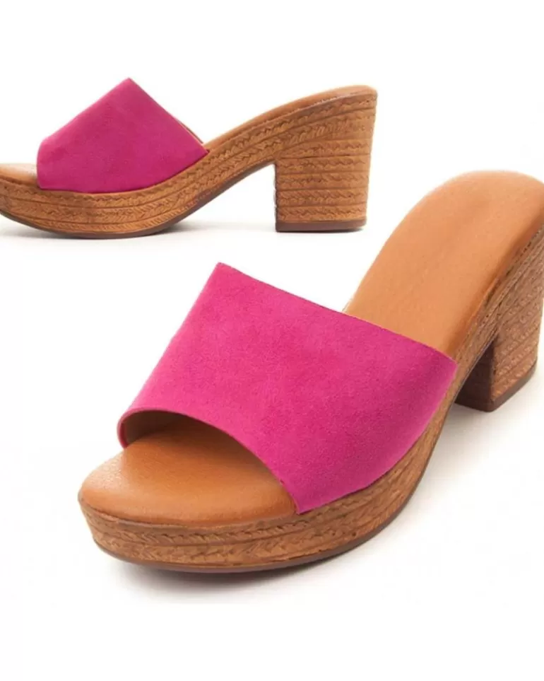 MONTEVITA Sandalias De Mujer Santal2 Fuxia Best