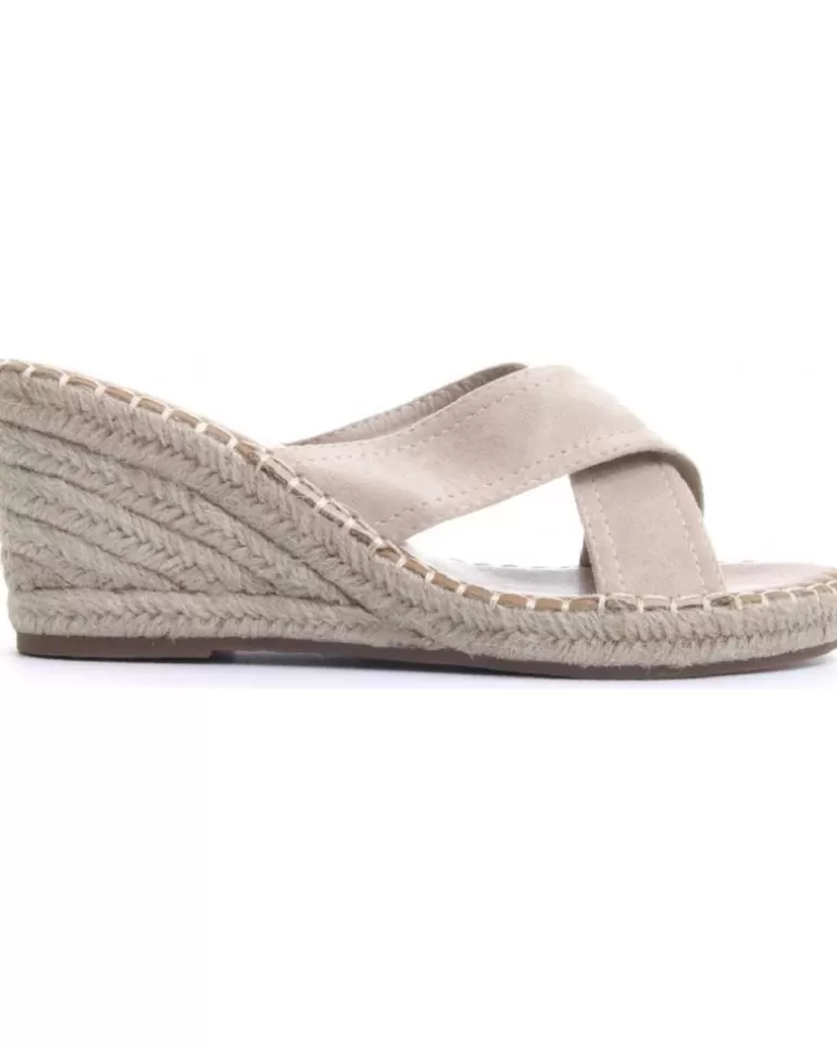 MONTEVITA Sandalias De Mujer Wedsun2 Beige Cheap