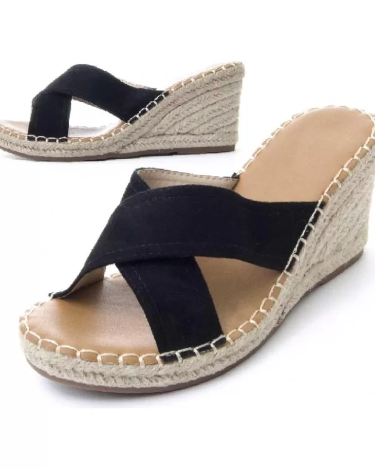 MONTEVITA Sandalias De Mujer Wedsun2 Black Best Sale