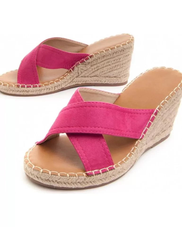 MONTEVITA Sandalias De Mujer Wedsun2 Fuxia Hot