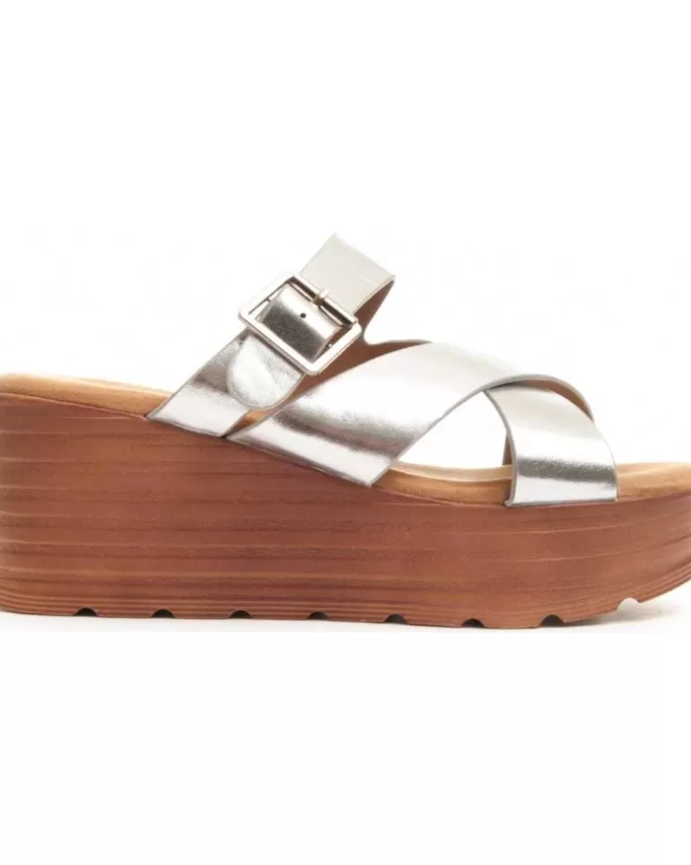 MONTEVITA Sandalias De Mujer Wedsun3 Silver Best