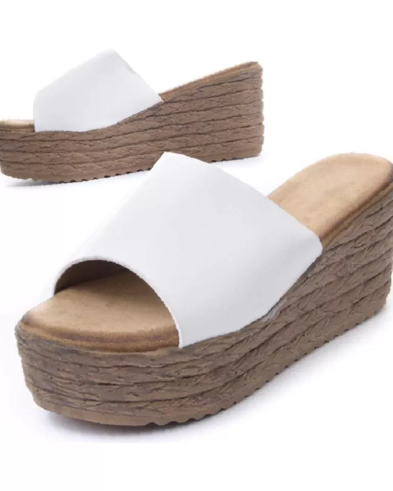 MONTEVITA Sandalias De Mujer Wedsun4 White Discount