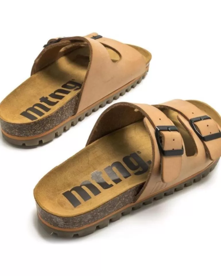 MTNG Sandalias De Hombre Sandalias Bio Mustang Marron Best Sale