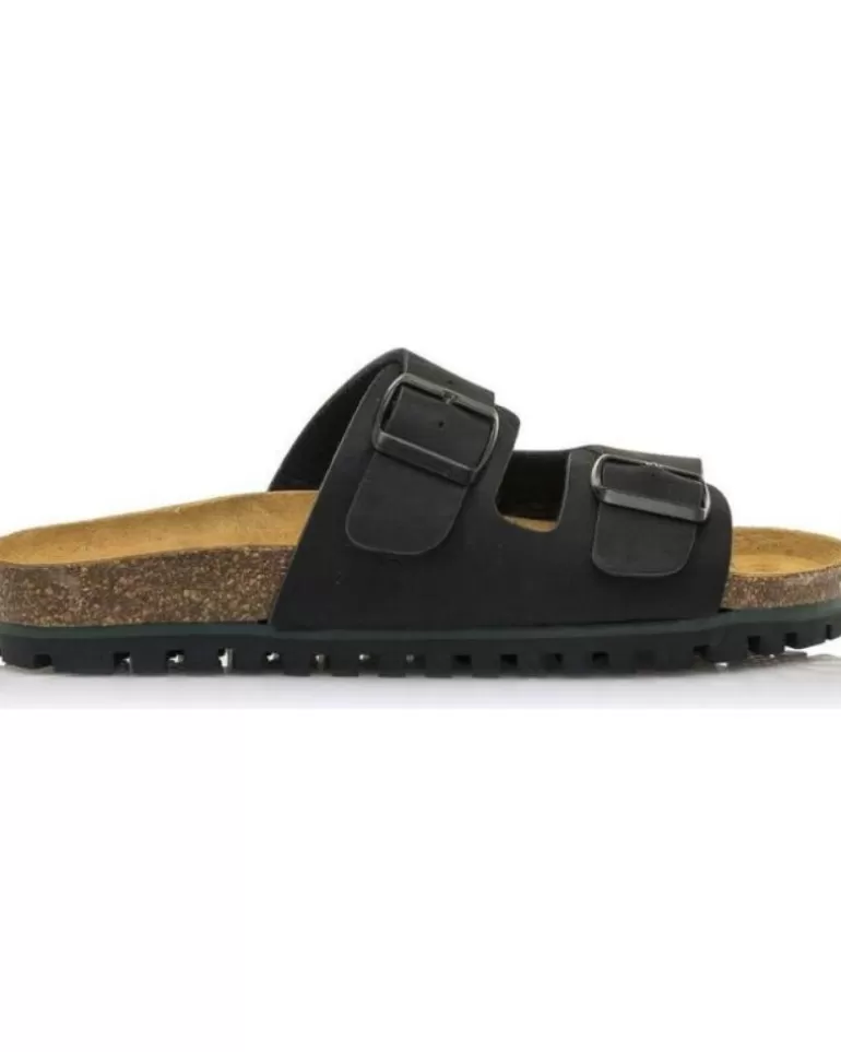 MTNG Sandalias De Hombre Sandalias Bio Mustang Negro Best