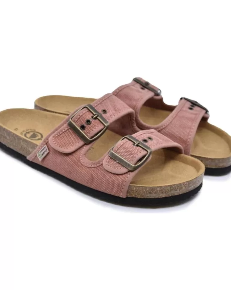 NATURAL WORLD Sandalias De Mujer Sandalias Eco 7001E Naranja Best