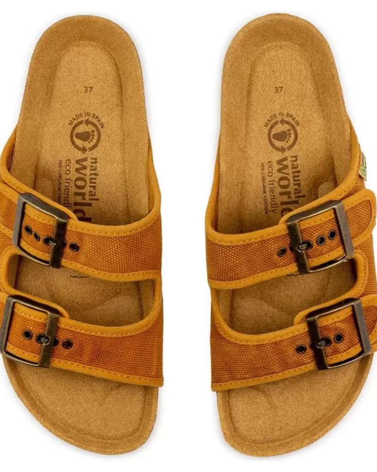 NATURAL WORLD Sandalias De Mujer Y Hombre Sandalia Unisex Bio Anatomica 7001E Cuero Shop