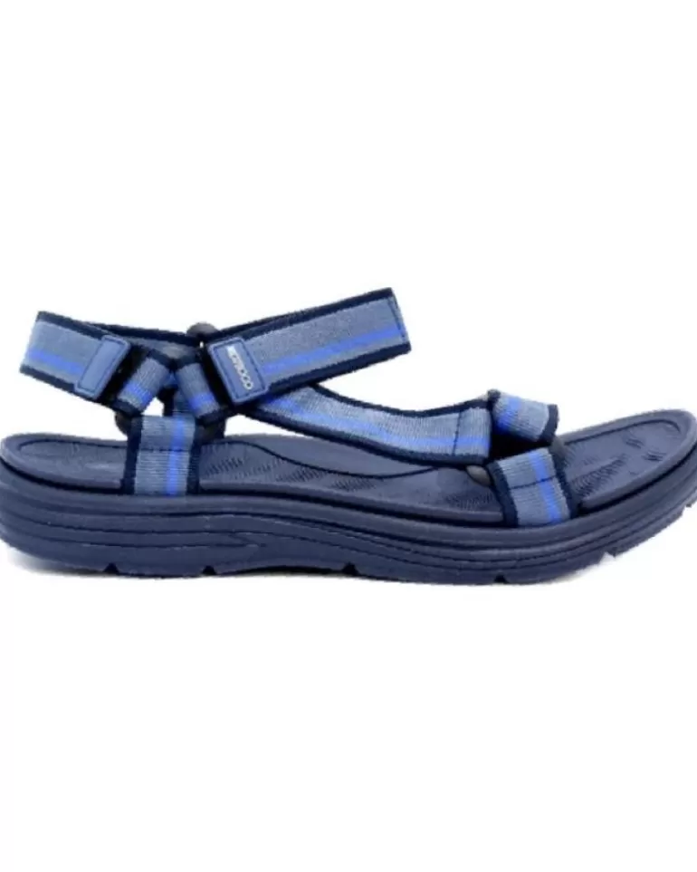 NICOBOCO Sandalias De Hombre - Sandalia Deportiva Krack Velcros Marino Hot