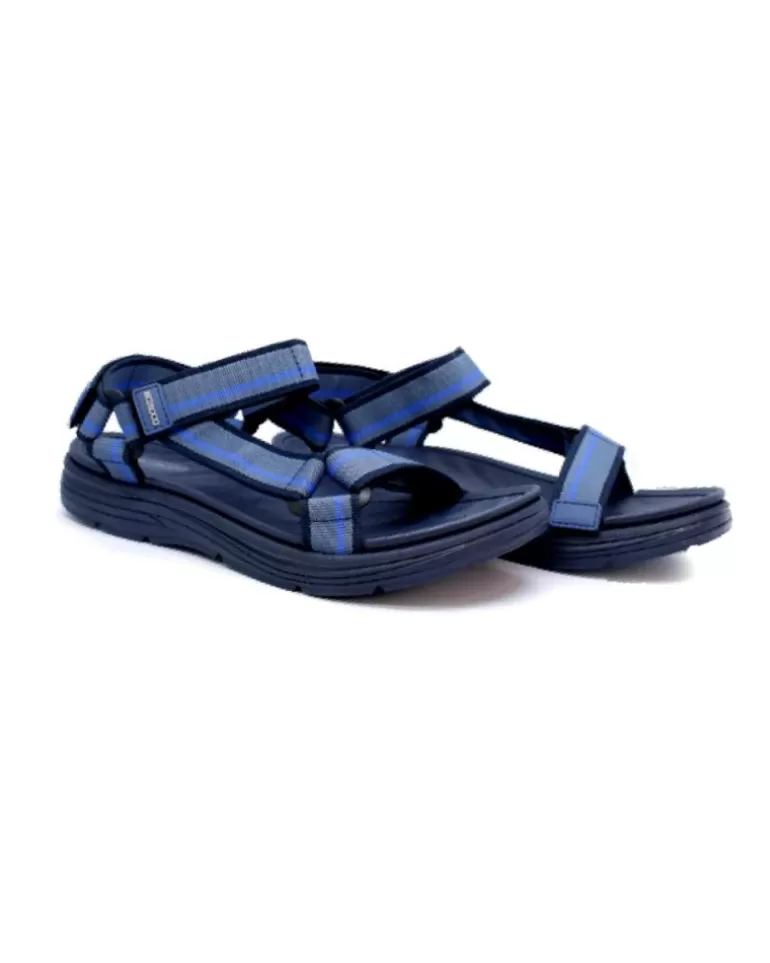 NICOBOCO Sandalias De Hombre - Sandalia Deportiva Krack Velcros Marino Hot