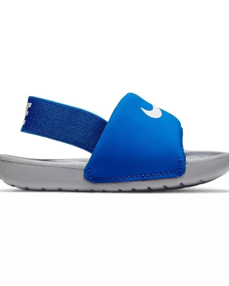 NIKE Sandalias De Niña Y Niño Sandalias Kawa Slide Azul Gris Td Multi Hot