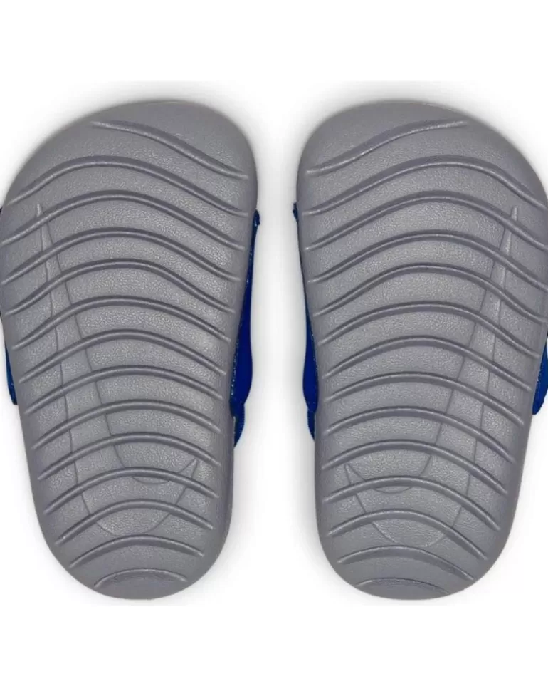 NIKE Sandalias De Niña Y Niño Sandalias Kawa Slide Azul Gris Td Multi Hot
