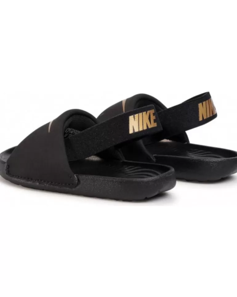 NIKE Sandalias De Niña Y Niño Sandalias Kawa Slide Negro Dorado Multi Online