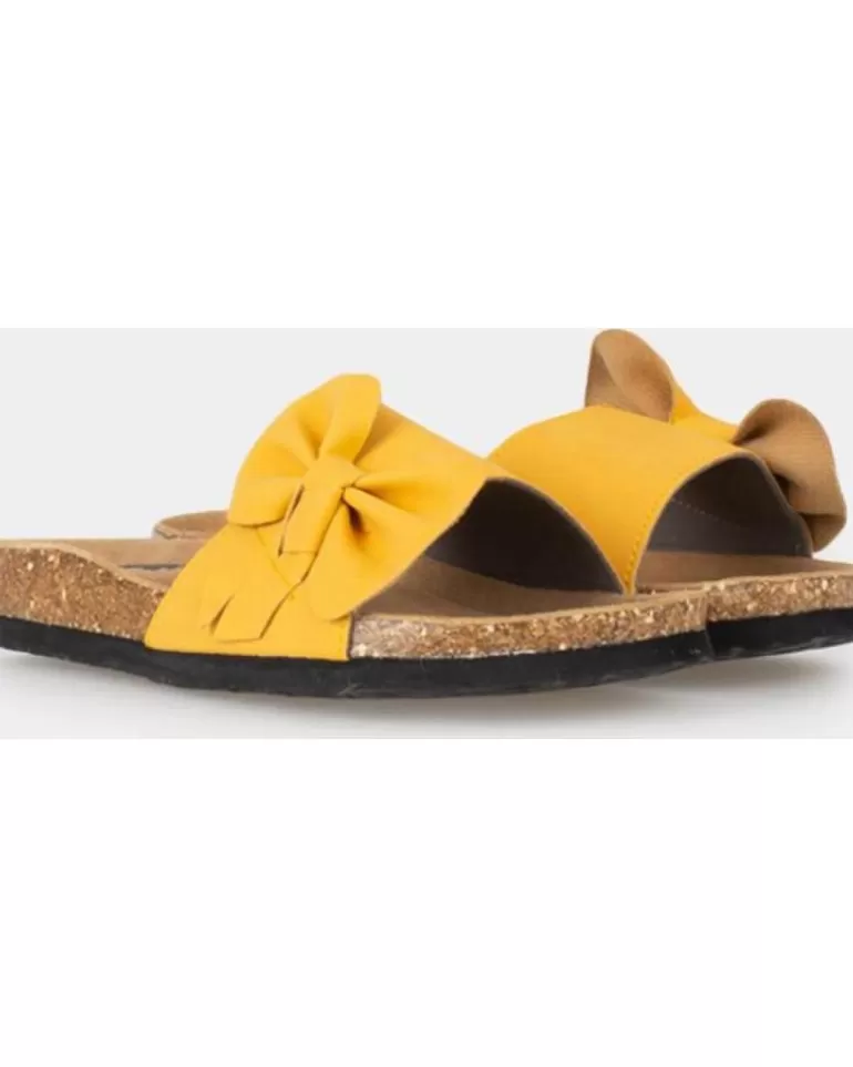OTRAS MARCAS Sandalias De Mujer 108652 Amarillo Clearance