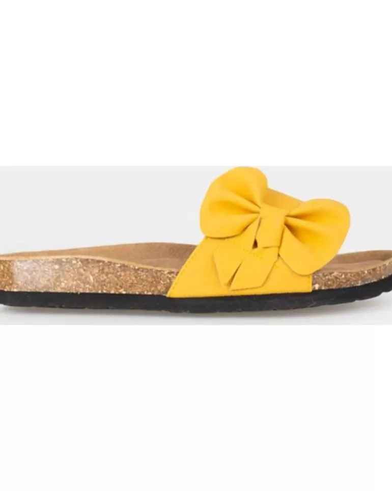 OTRAS MARCAS Sandalias De Mujer 108652 Amarillo Clearance