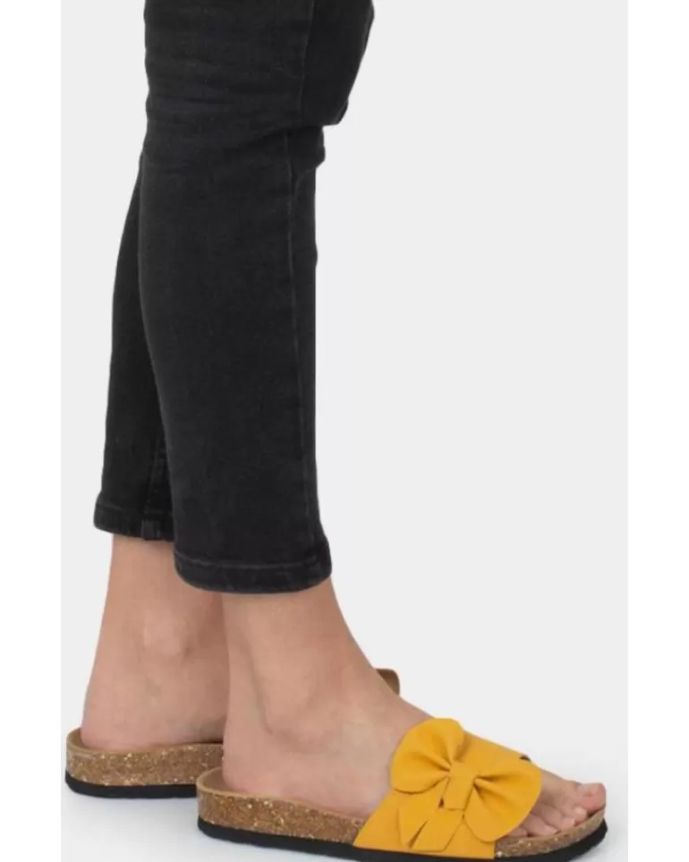 OTRAS MARCAS Sandalias De Mujer 108652 Amarillo Clearance