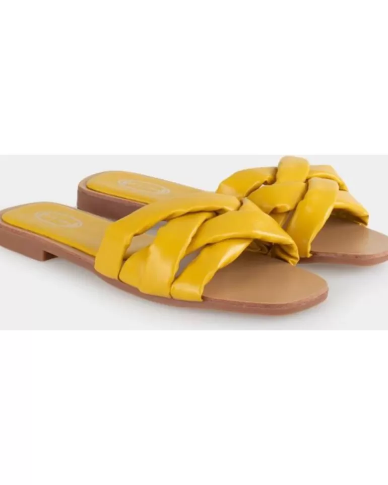 OTRAS MARCAS Sandalias De Mujer 109075 Amarillo Flash Sale