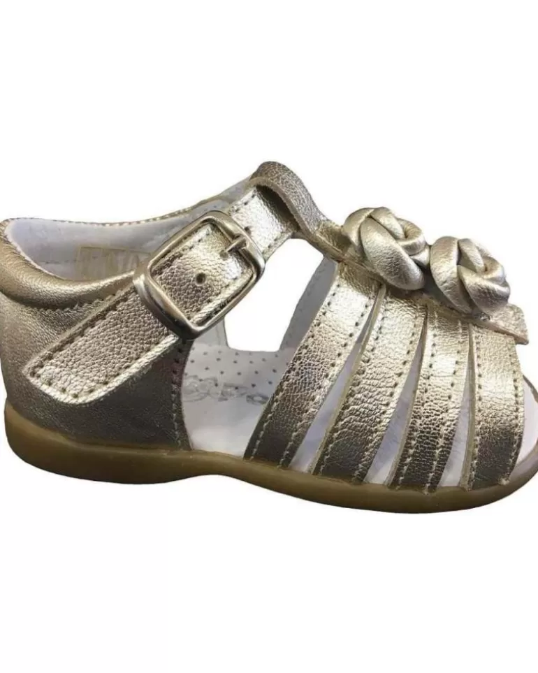 OTRAS MARCAS Sandalias De Niña H 3574 Gold Clearance
