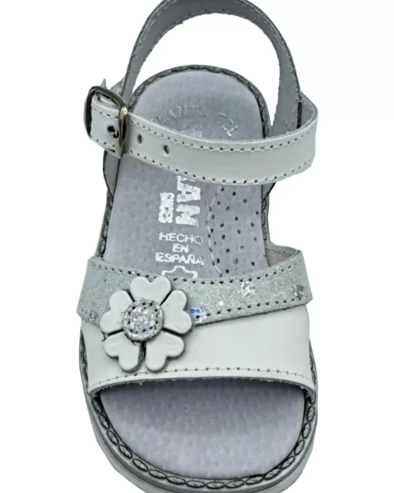 OTRAS MARCAS Sandalias De Niña Sandalia Niña Piel Blanco Store