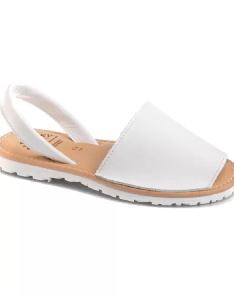 PABLOSKY Sandalias De Mujer Y Niña Y Niño - Sandalia Piel Unisex Menorquina 00 Blanco Cheap
