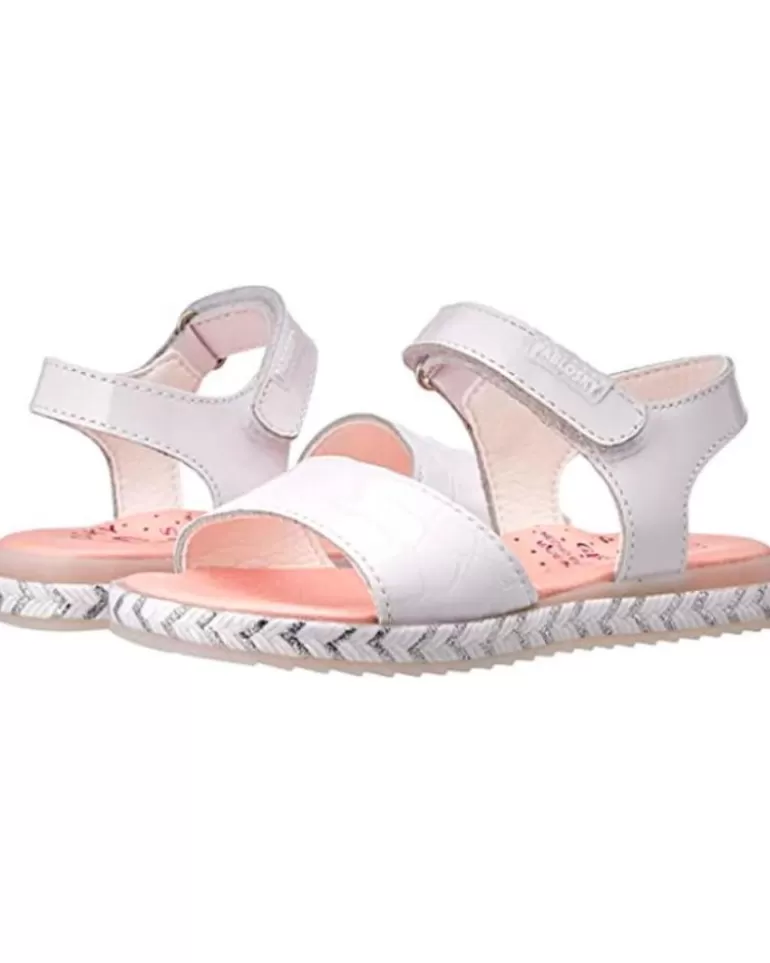 PABLOSKY Sandalias De Niña Sandalia Charol Blanco Best