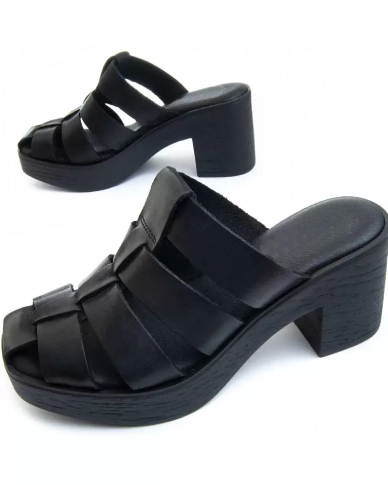 PURAPIEL Sandalias De Mujer Purasandal23 Black Sale