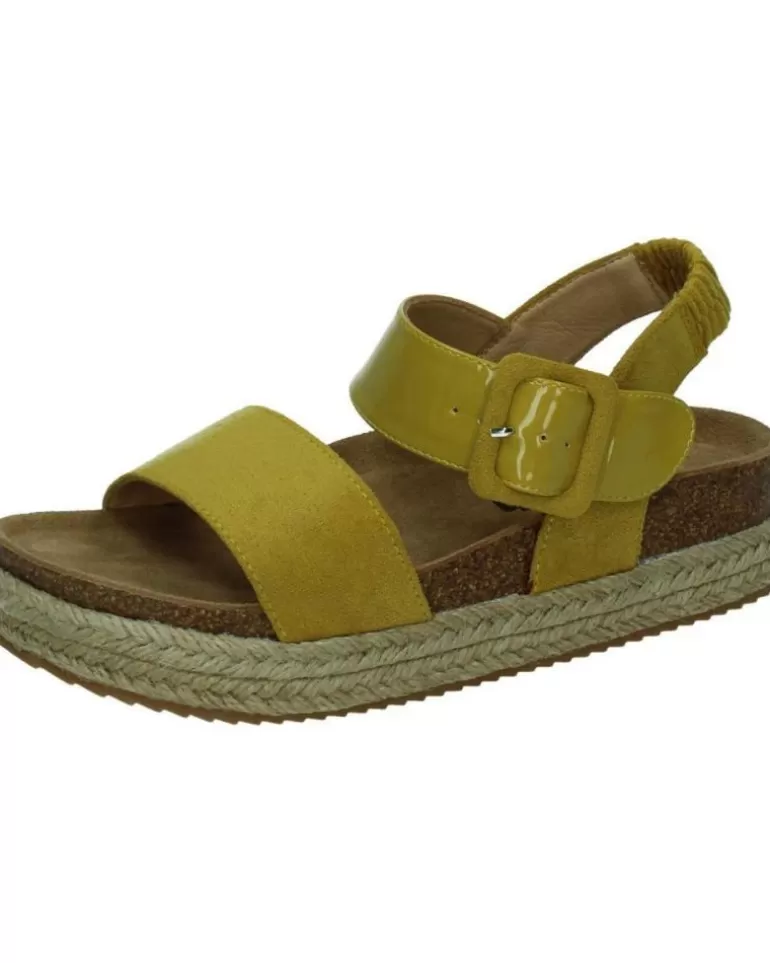 REFRESH Sandalias De Mujer 69647 Amarillo Flash Sale
