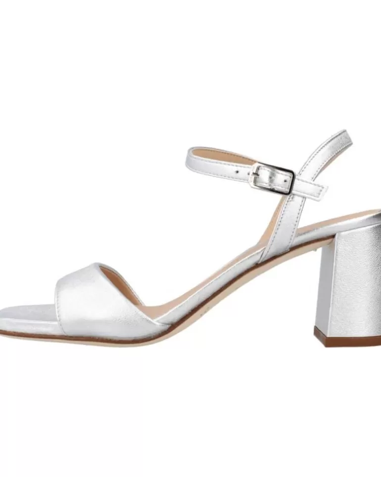 UNISA Sandalias De Mujer Moraty Plata Fashion