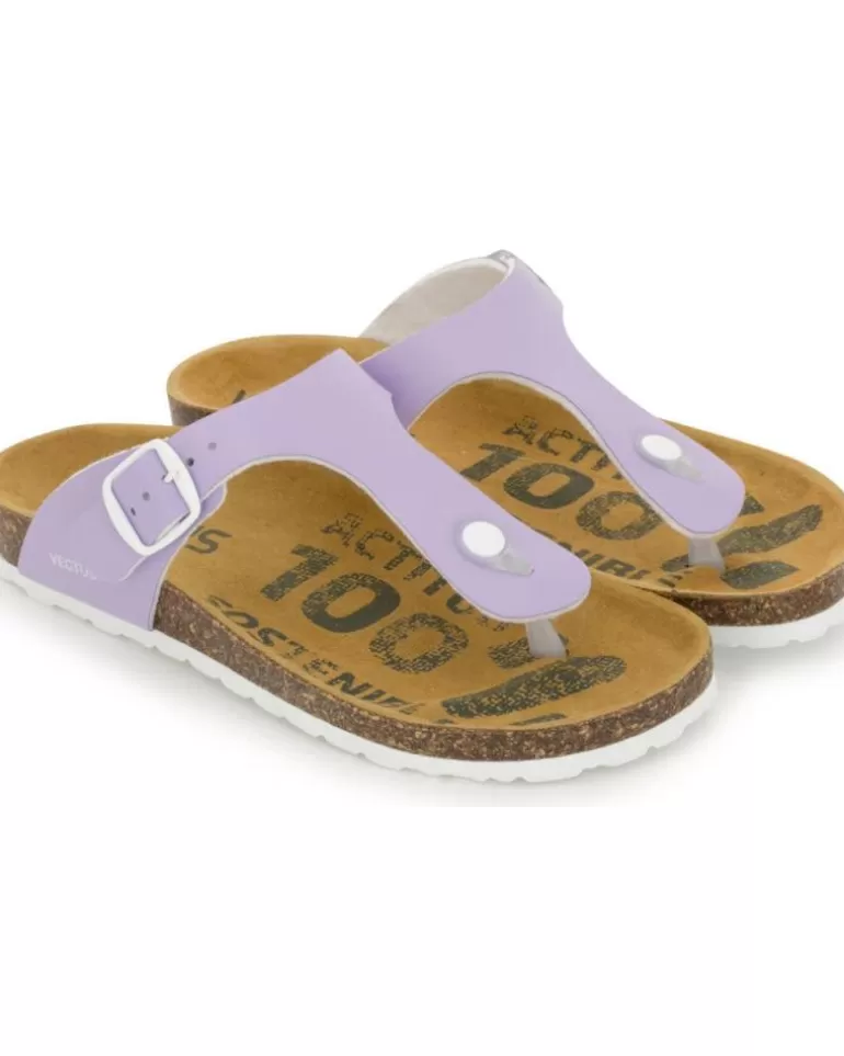 VEGTUS Sandalias De Mujer Fox Woman Lilac New