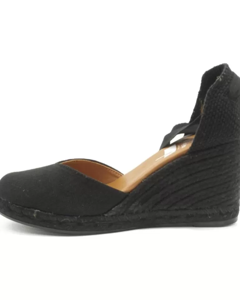 VIGUERA Sandalias De Mujer Alpargata Mujer 1939 Modelo 1 939 Negro Best