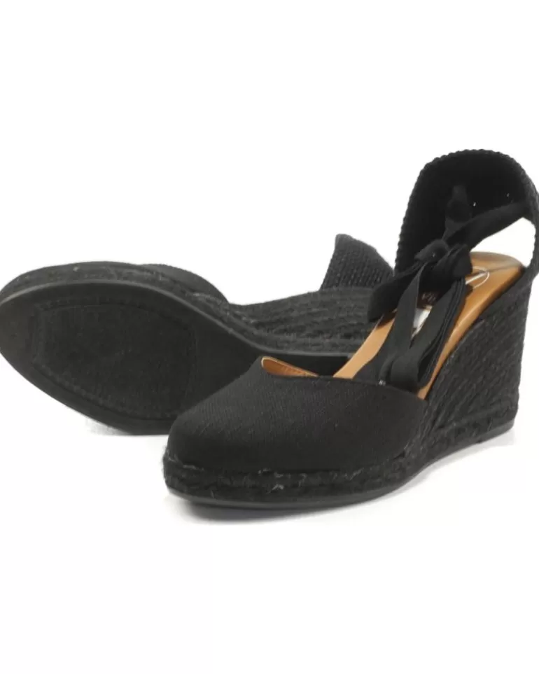 VIGUERA Sandalias De Mujer Alpargata Mujer 1939 Modelo 1 939 Negro Best