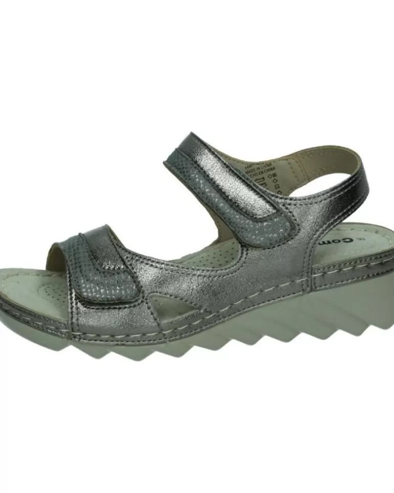 XTI Sandalias De Mujer 44887 Plomo Clearance