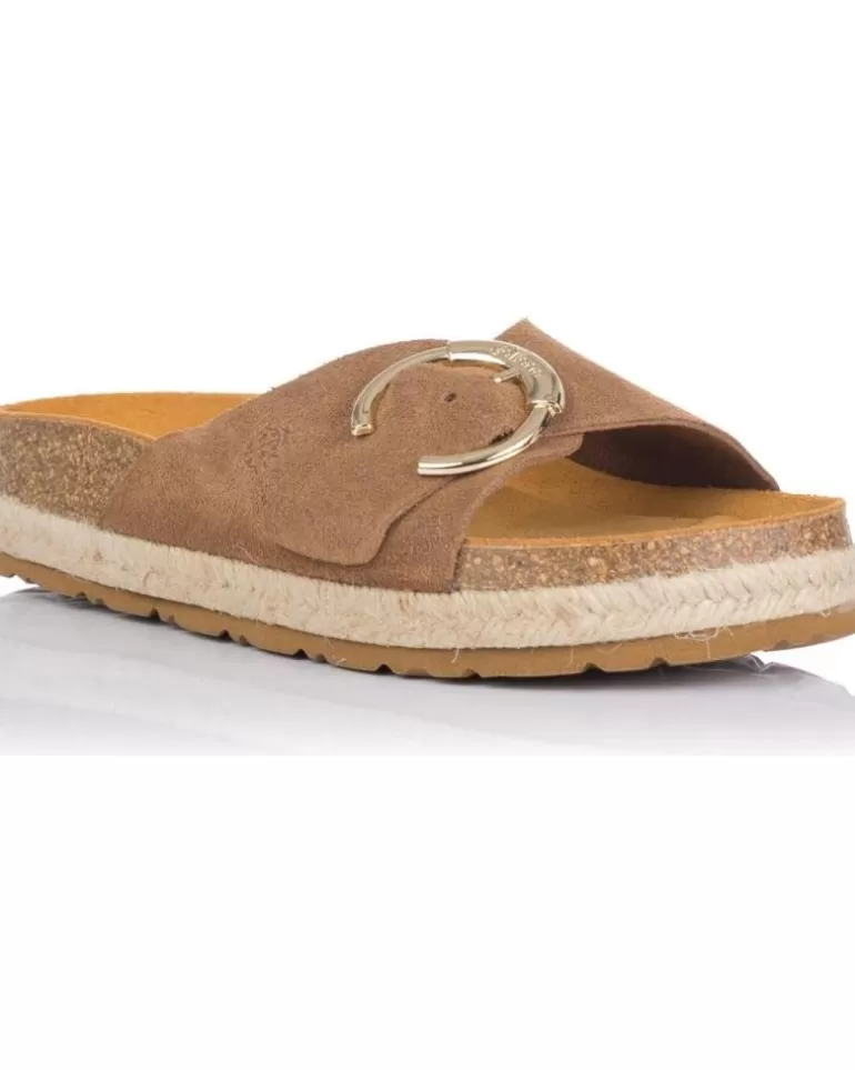 YOKONO Sandalias De Mujer Sandalias Bio Mijas 134 Cuero Marron Shop