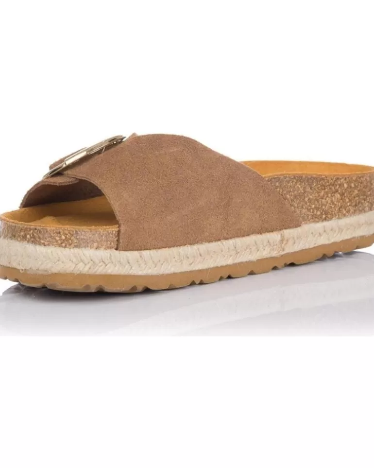 YOKONO Sandalias De Mujer Sandalias Bio Mijas 134 Cuero Marron Shop