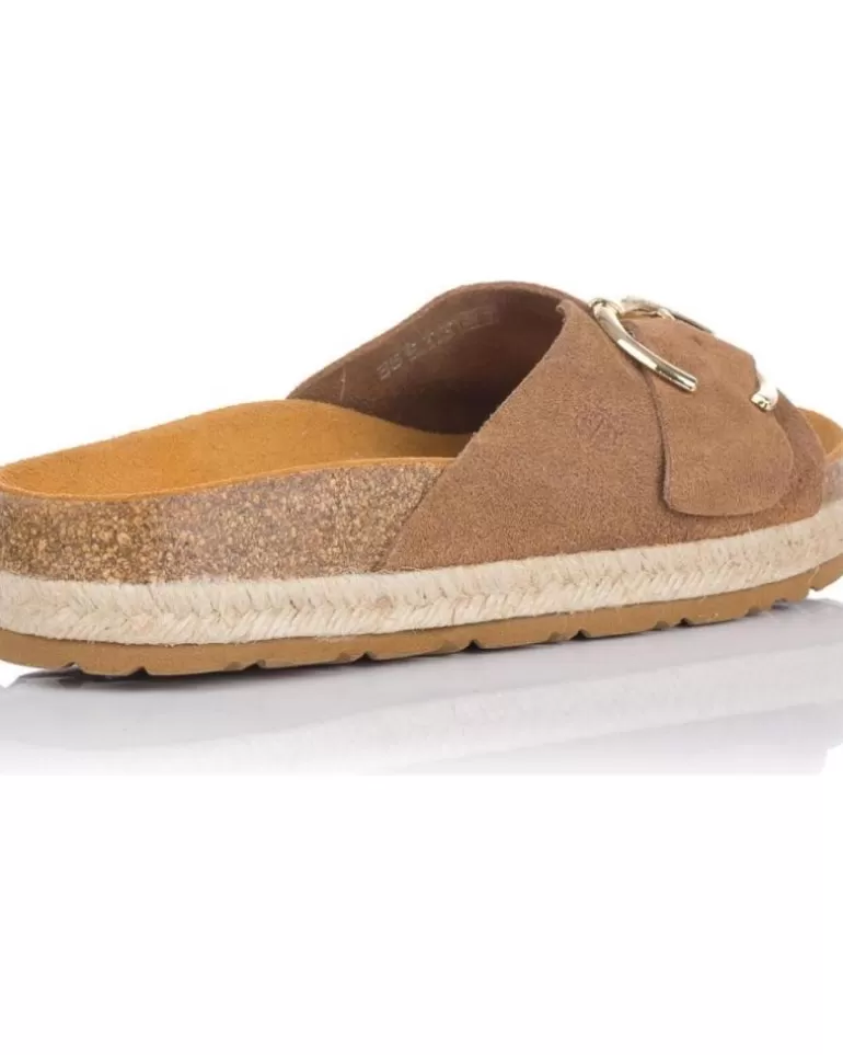 YOKONO Sandalias De Mujer Sandalias Bio Mijas 134 Cuero Marron Shop