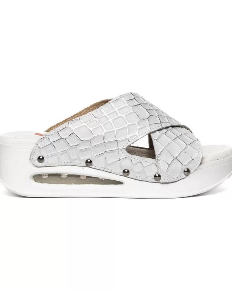 ZUEKOOS Sandalias De Mujer Zueco Venezzia Opened Airmax Blanco Outlet