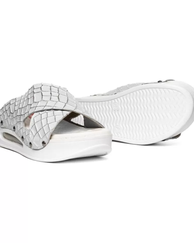 ZUEKOOS Sandalias De Mujer Zueco Venezzia Opened Airmax Blanco Outlet