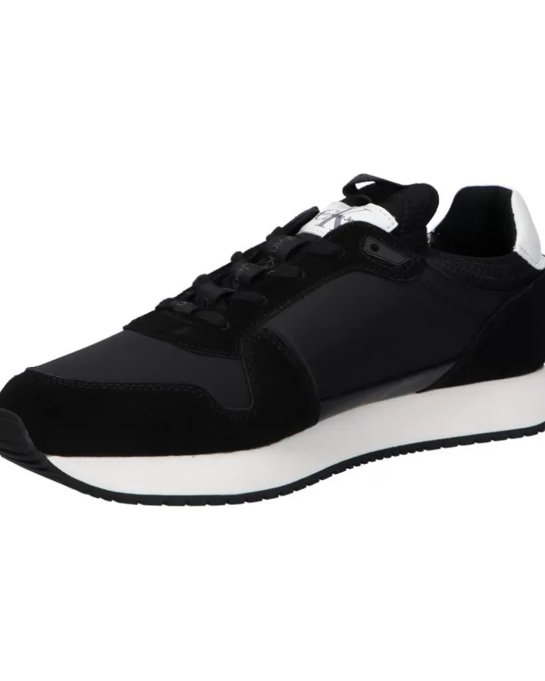 CALVIN KLEIN Zapatillas Deporte De Hombre Ym0Ym00553 Sock Laceup 0Gq Black-Bright White Best Sale