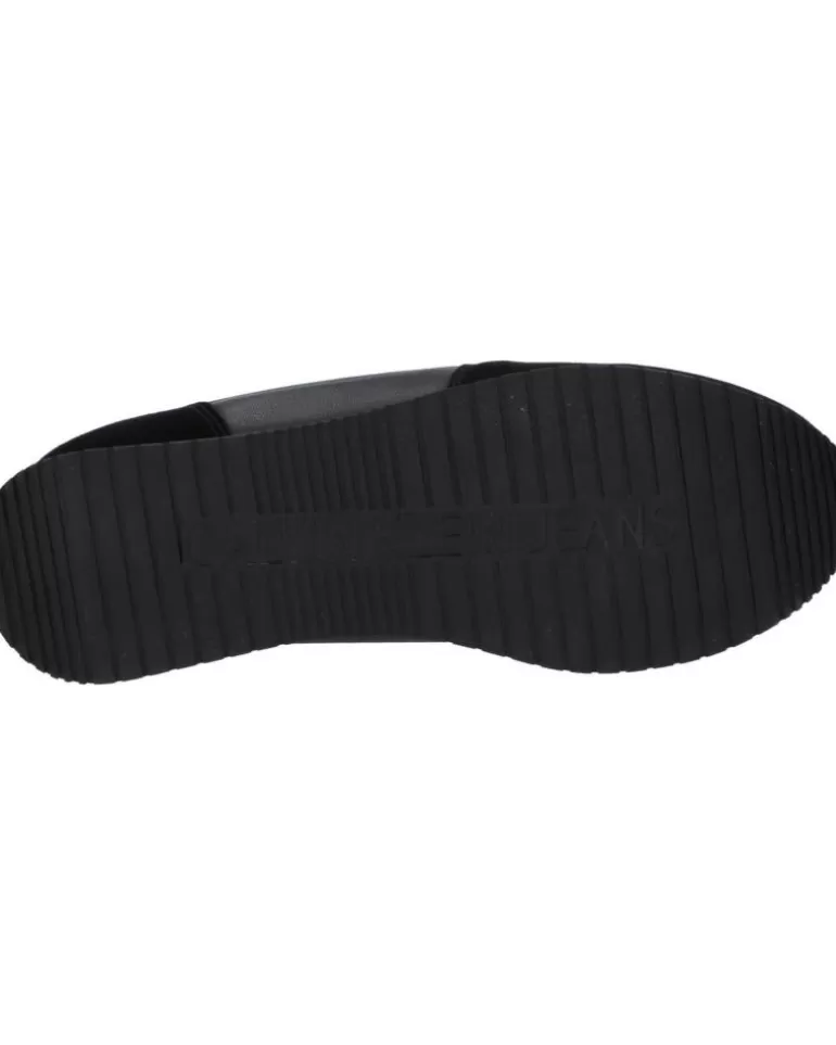 CALVIN KLEIN Zapatillas Deporte De Hombre Ym0Ym00553 Sock Laceup 0Gq Black-Bright White Best Sale