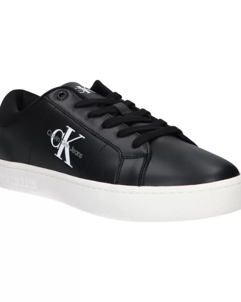 CALVIN KLEIN Zapatillas Deporte De Hombre Ym0Ym00864 Classic Cupsole 0Gm Black-Bright White Cheap