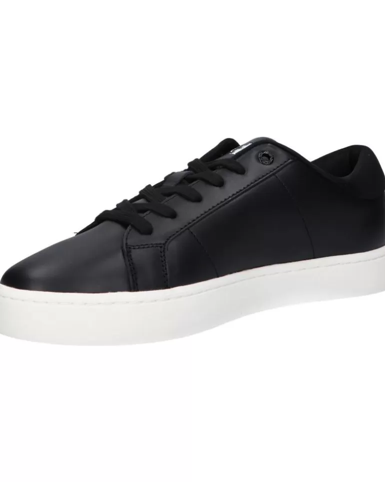 CALVIN KLEIN Zapatillas Deporte De Hombre Ym0Ym00864 Classic Cupsole 0Gm Black-Bright White Cheap