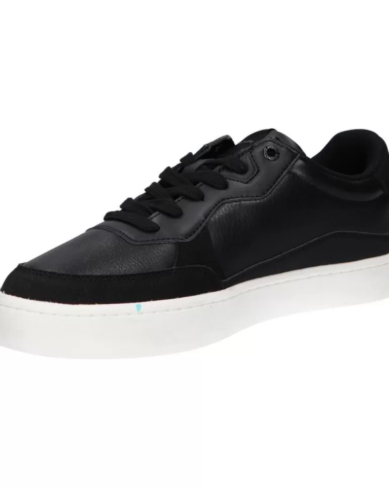 CALVIN KLEIN Zapatillas Deporte De Hombre Ym0Ym00885 Classic Cupsole 0Gm Black-Bright White Fashion