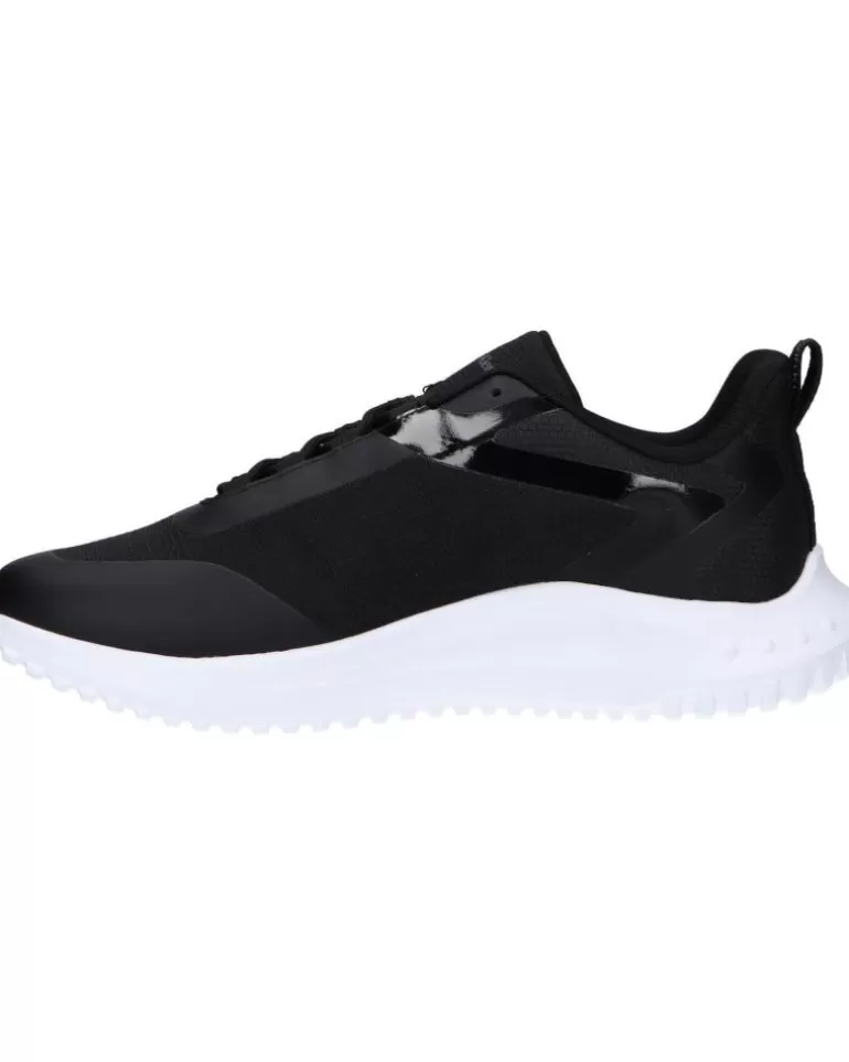 CALVIN KLEIN Zapatillas Deporte De Hombre Ym0Ym00968 Eva Runner Low Lace 0Gm Black-Bright White Cheap