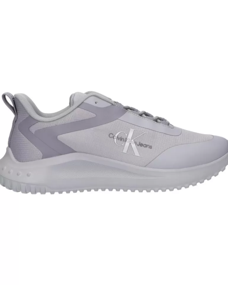 CALVIN KLEIN Zapatillas Deporte De Hombre Ym0Ym00968 Eva Runner Low Lace 0Iw Triple Grey Fashion